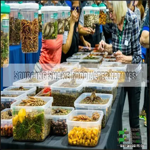View of Pet Snake Food Alternatives: Safe and Surprising Non-Mice Feeding Options
