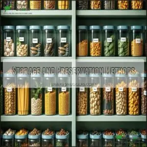 Storage and Preservation Methods Storage and Preservation Methods
