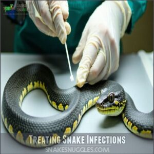 treating snake infections
