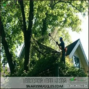 Trimming Tree Limbs Trimming Tree Limbs