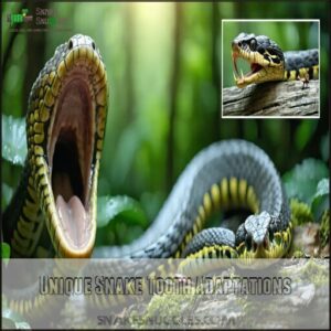 Unique Snake Tooth Adaptations