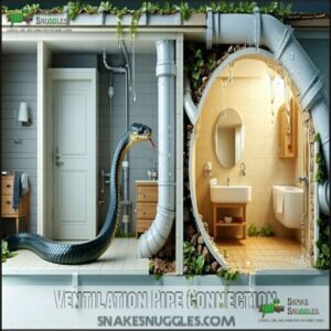Ventilation Pipe Connection