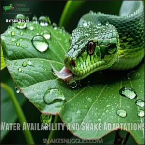 Water Availability and Snake Adaptations