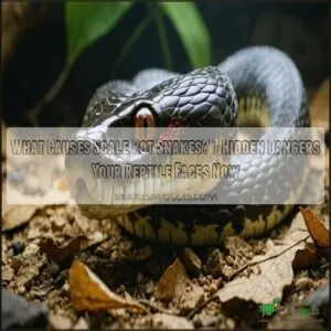 what causes scale rot snakes what causes scale rot snakes