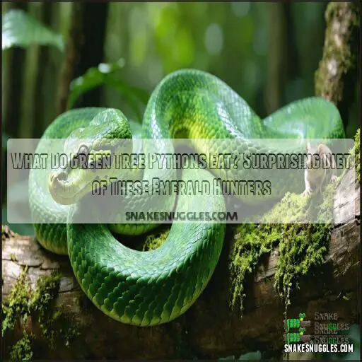 What Do Green Tree Pythons Eat? Surprising Diet of These Emerald Hunters