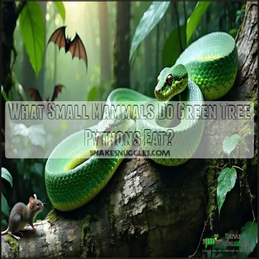 What Do Green Tree Pythons Eat? Surprising Diet of These Emerald Hunters