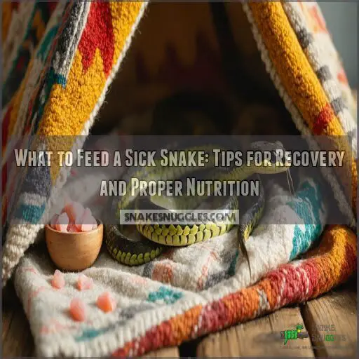 What to Feed a Sick Snake: Tips for Recovery and Proper Nutrition - Importance Of Nutrition In Pre-Killed Snake Hatchling Conservation Programs