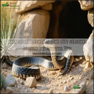 when do rattlesnakes come out when do rattlesnakes come out
