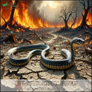 Wild Snake Lifespan Factors