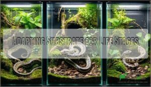 adapting substrate for life stages