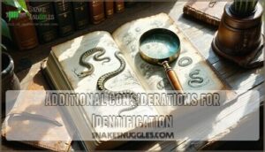 additional considerations for identification