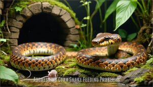 addressing corn snake feeding problems