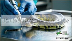 advanced care for constipated snakes