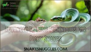 advanced feeding techniques for picky snakes