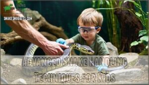 advanced snake handling techniques for kids