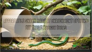 affordable snake habitat enrichment options
