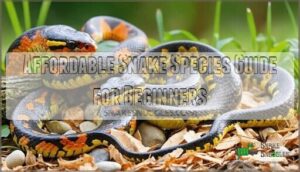 affordable snake species guide