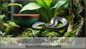 african house snake care