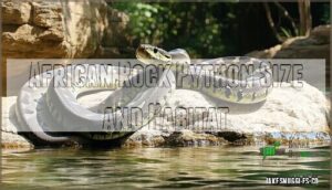 african rock python size and habitat