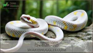 albino boa