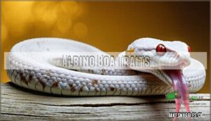 albino boa traits