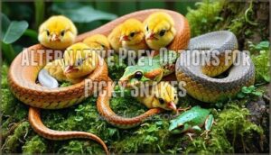 alternative prey options for picky snakes