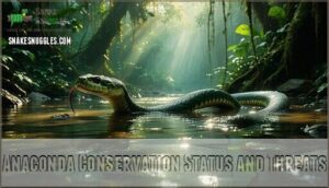 anaconda conservation status and threats