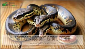 average length and weight