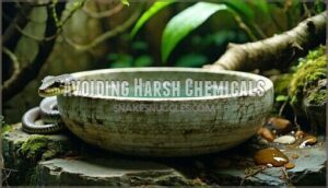 avoiding harsh chemicals