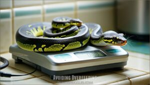 avoiding overfeeding