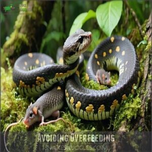 avoiding overfeeding
