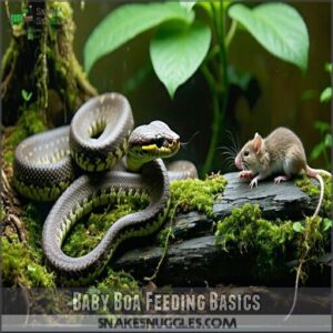 baby boa feeding basics