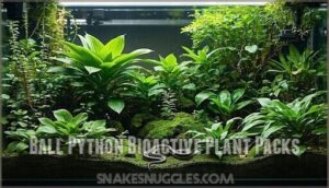 ball python bioactive plant packs
