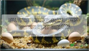 ball python breeding age and process