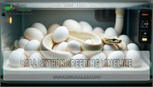 ball python breeding timeline