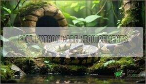 ball python care requirements