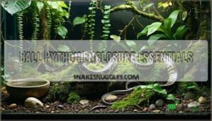 ball python enclosure essentials