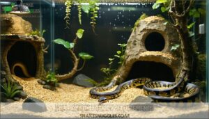 ball python habitat requirements
