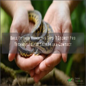 ball python handling tips