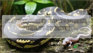 ball python hatchling care