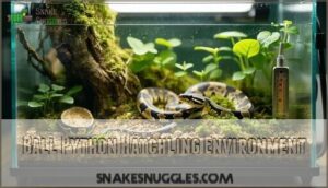 ball python hatchling environment