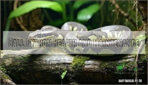 ball python health and maintenance