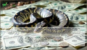 ball python purchase costs and considerations
