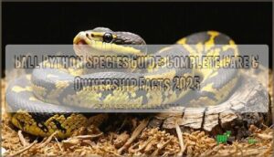 ball python species guide