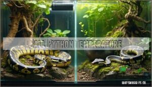 ball python temperature