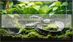 ball python temperature humidity