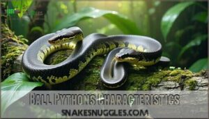 ball pythons characteristics