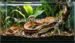 beginner friendly snakes