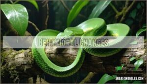 behavioral changes