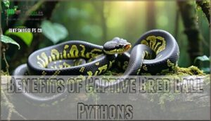 benefits of captive bred ball pythons
